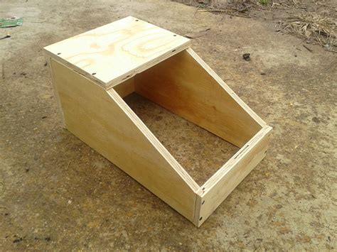 wood nesting boxes for rabbits